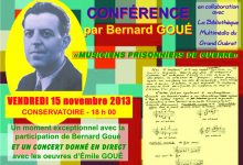 Conférence par Bernard Goué